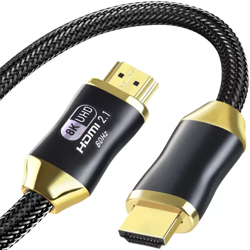 Cablu HDMI 2.1 Ultra HD 8K de 3m – Conectivitate de Înaltă Performanță