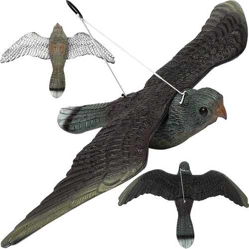 Repelent pentru păsări sub formă de șoim, 51 cm lungime